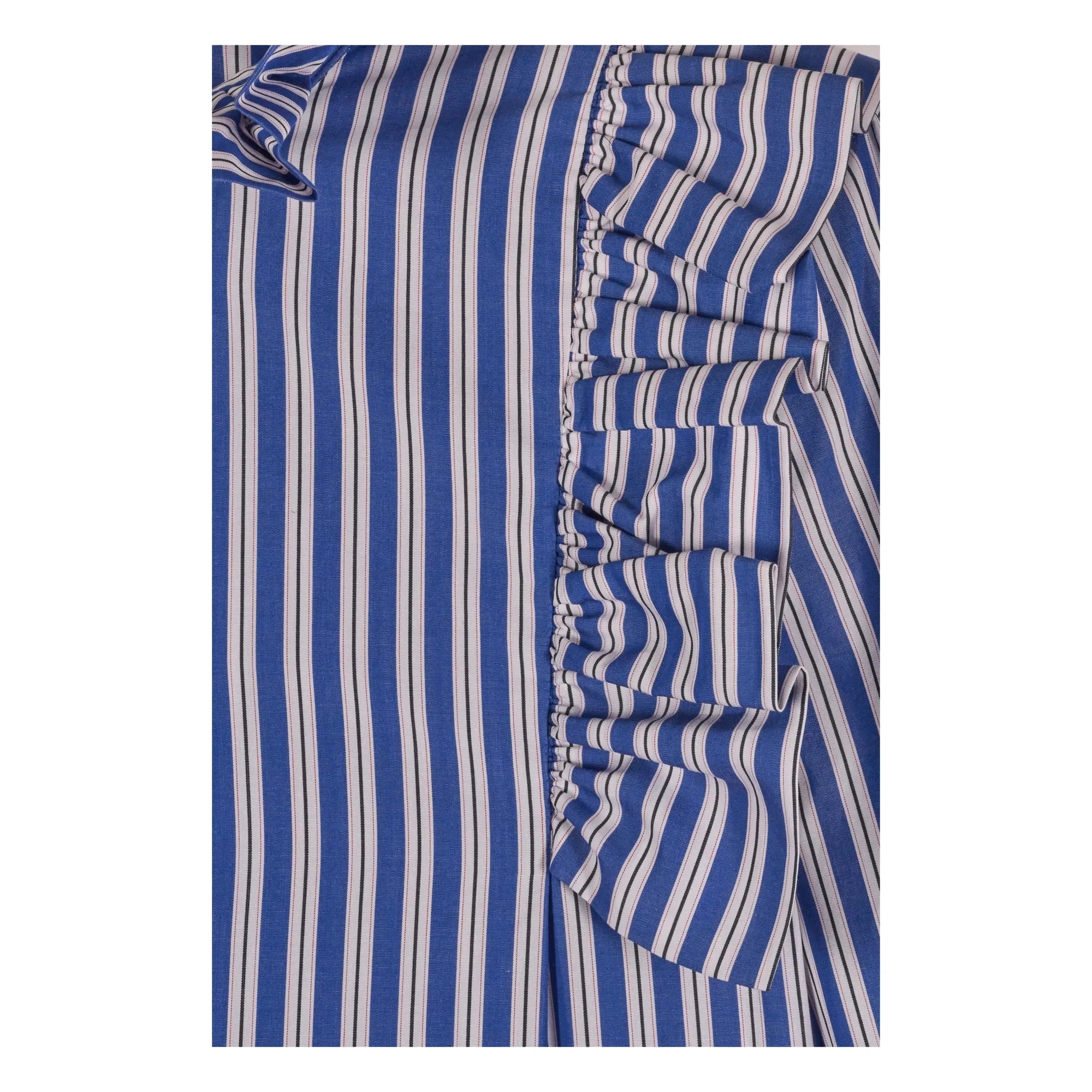 Maria de la Orden - Mizou Cotton Striped Blouse | Blue