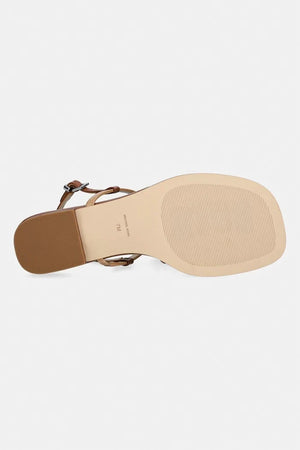 MICHAEL Michael Kors Kadın Deri Sandalet Jacie Thong Sandal