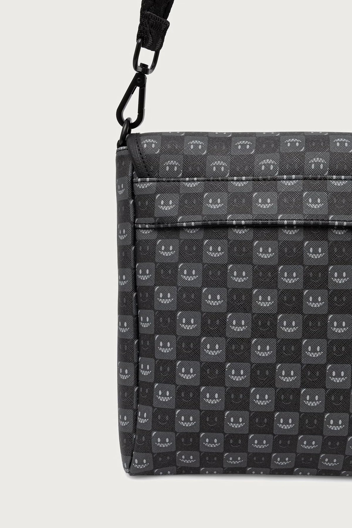 Sprayground - Gray Shoulder Bag with Sharks in Paris 910B9314NSZ