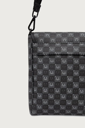 Sprayground - Gray Shoulder Bag with Sharks in Paris 910B9314NSZ