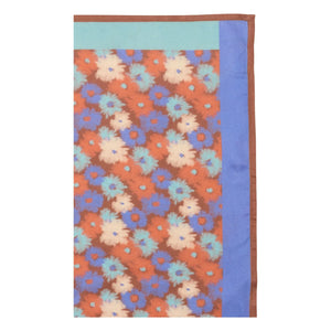 Apaches - Small Bow Lalavido Fleuri Satin | Blue