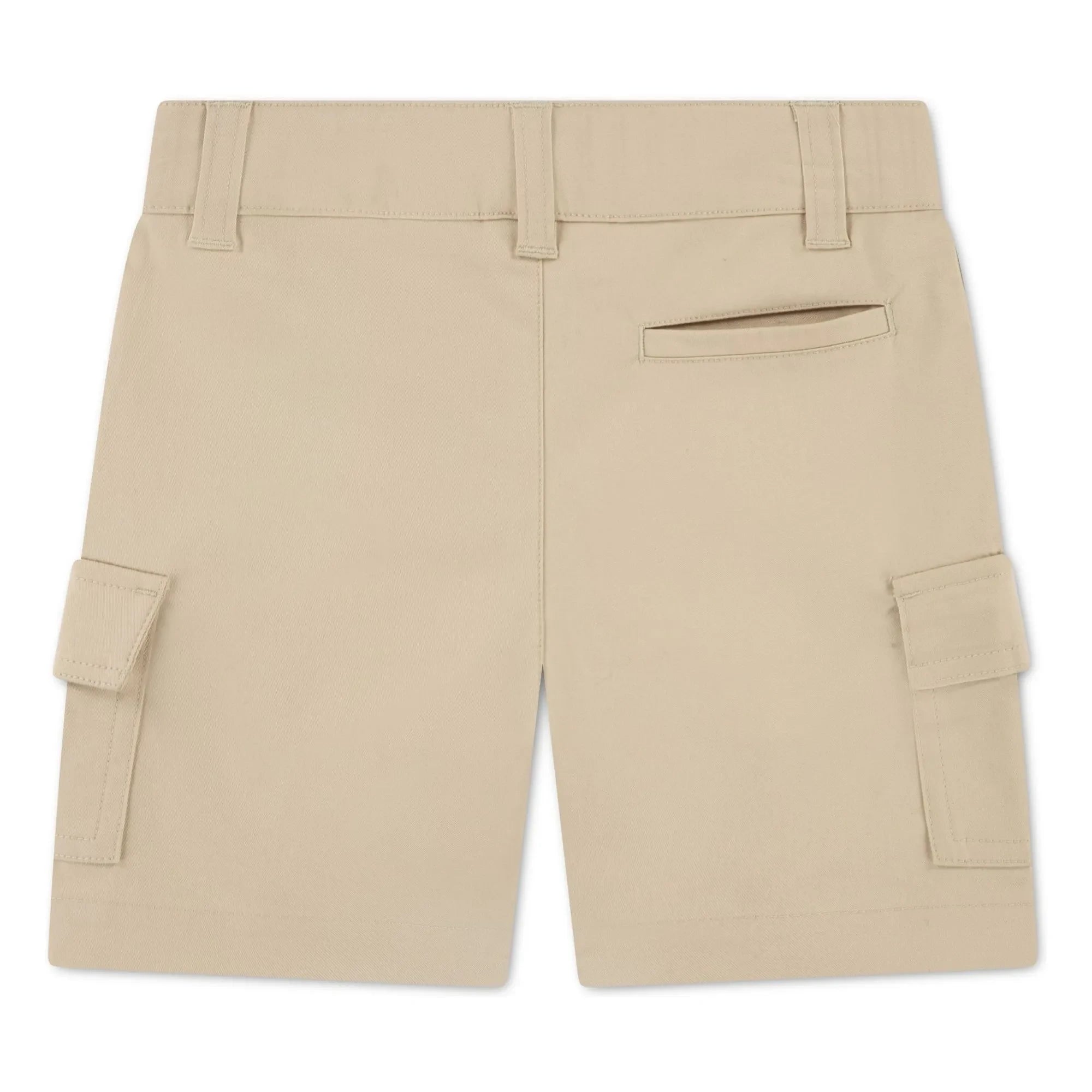 Lacoste - Organic Cotton Cargo Bermuda Shorts | Beige