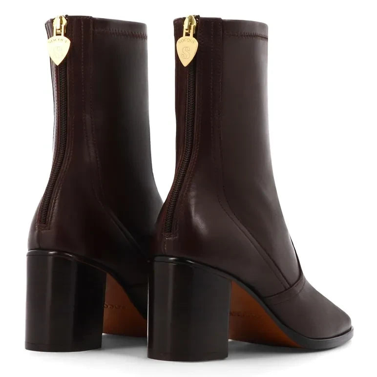 Socque Paris - Cliff Deri Botlar | Chocolate
