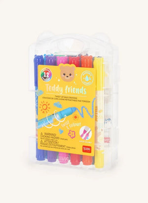 Legami - 12-Piece Teddy Friends Felt Tip Pen Set