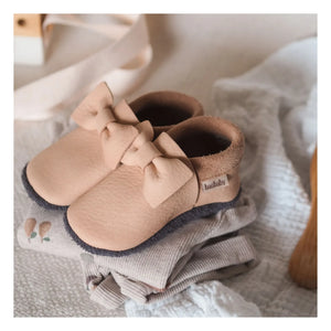 Baobaby - Knotted Sandals | Beige Pink