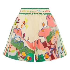 Alémais - Nadia Lin shorts | Green