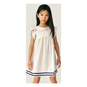 Mipounet - Isaline Linen Dress | Ecru