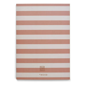 Liewood - A4 Jae defter | Çizgili Tuscany rose/Sandy