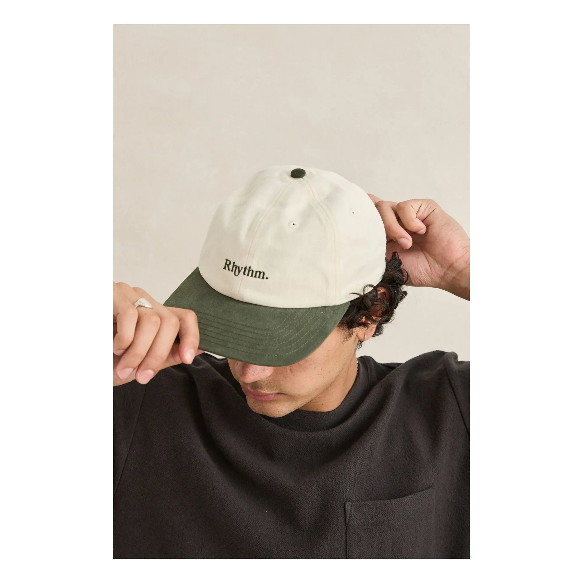 Rhythm - Brushed Gabardine Hat | Cream