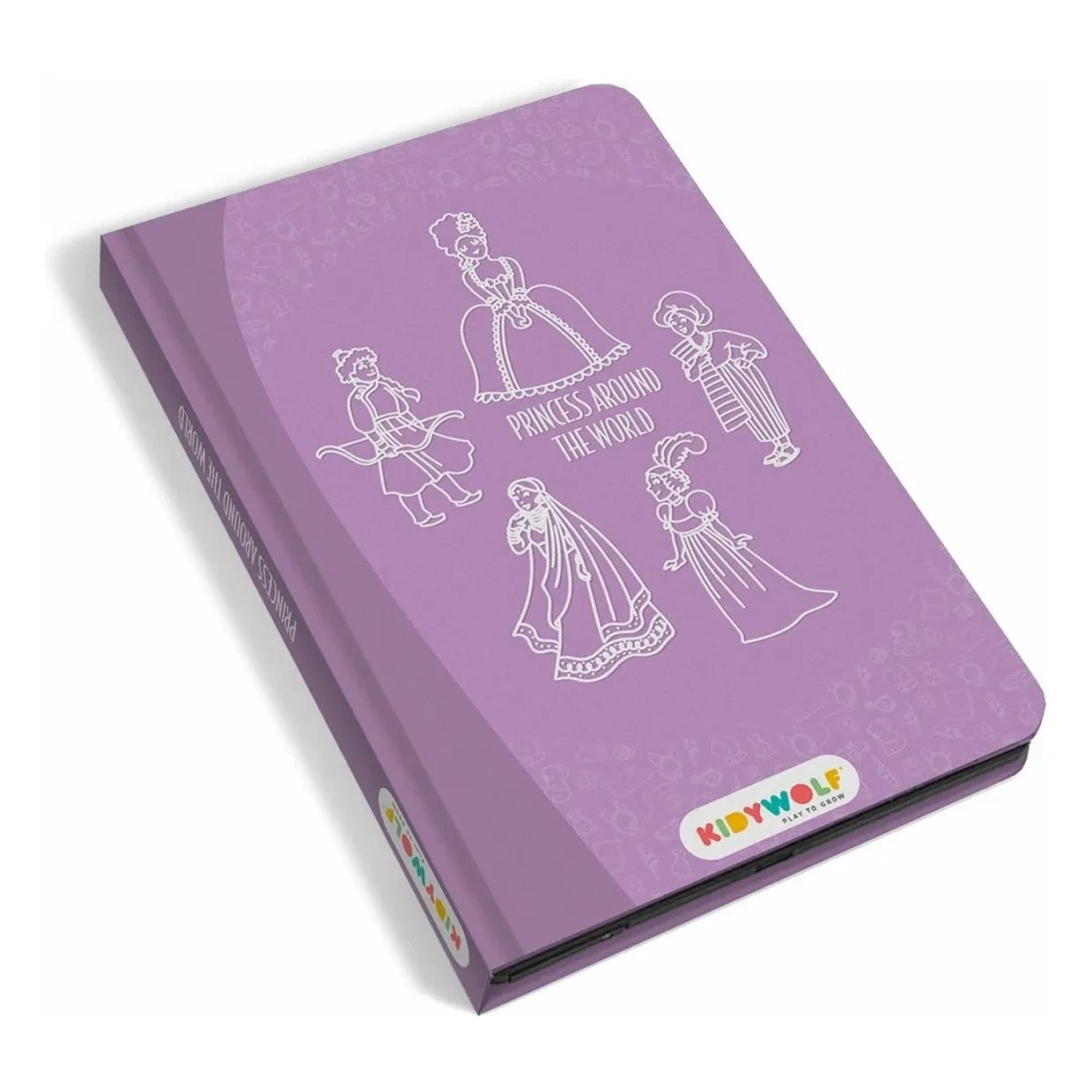 Kidywolf - Kidydraw Mini Drawing Board | Purple