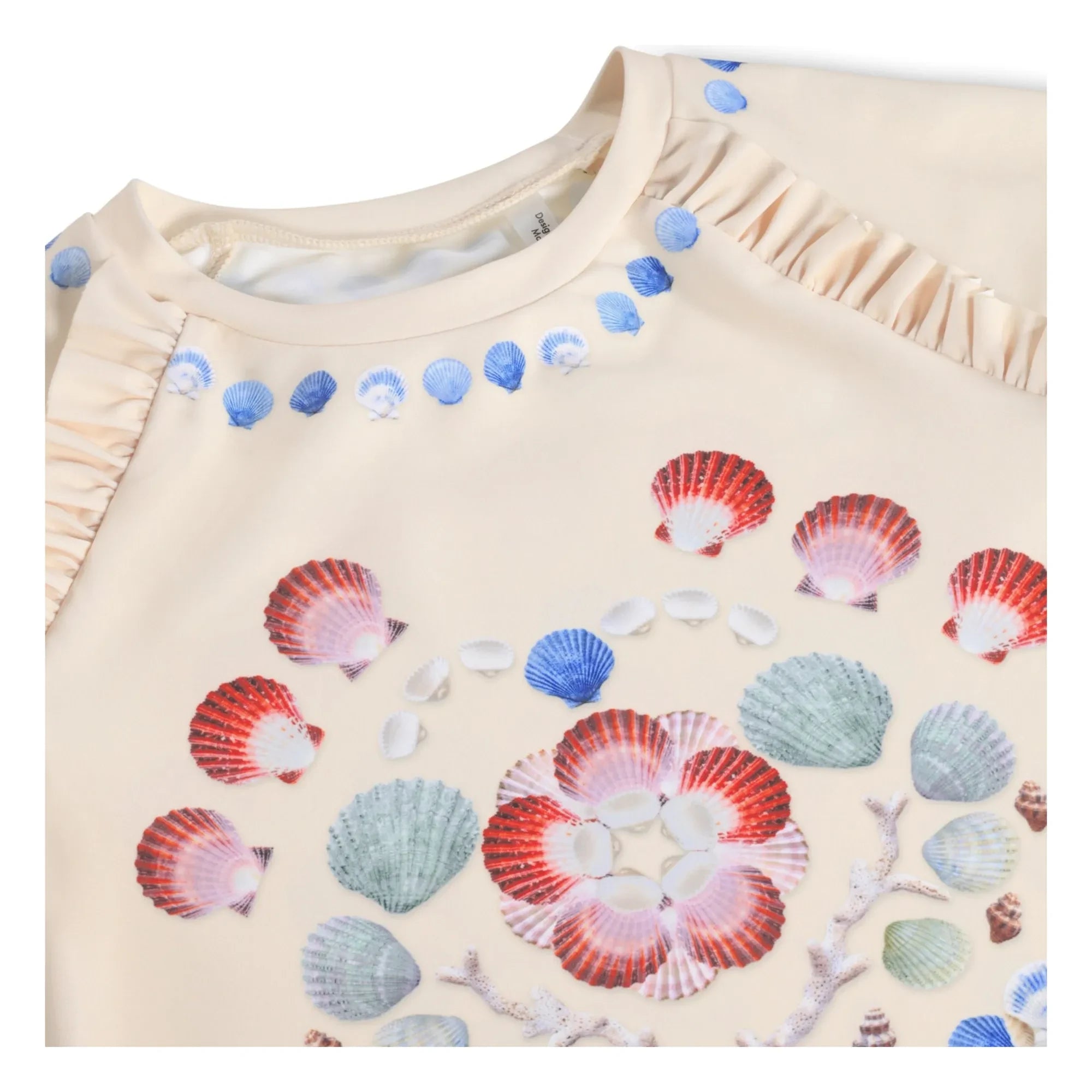 Molo - Neona Anti-UV T-shirt Made from Recycled Fibers | Off-white