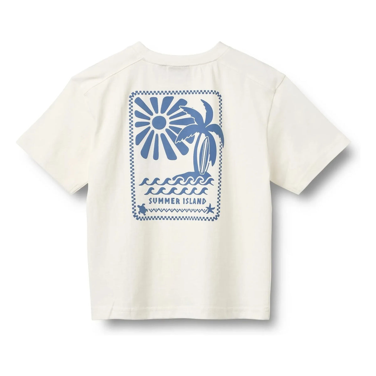 Wheat - Benno Organic Cotton T-Shirt | White