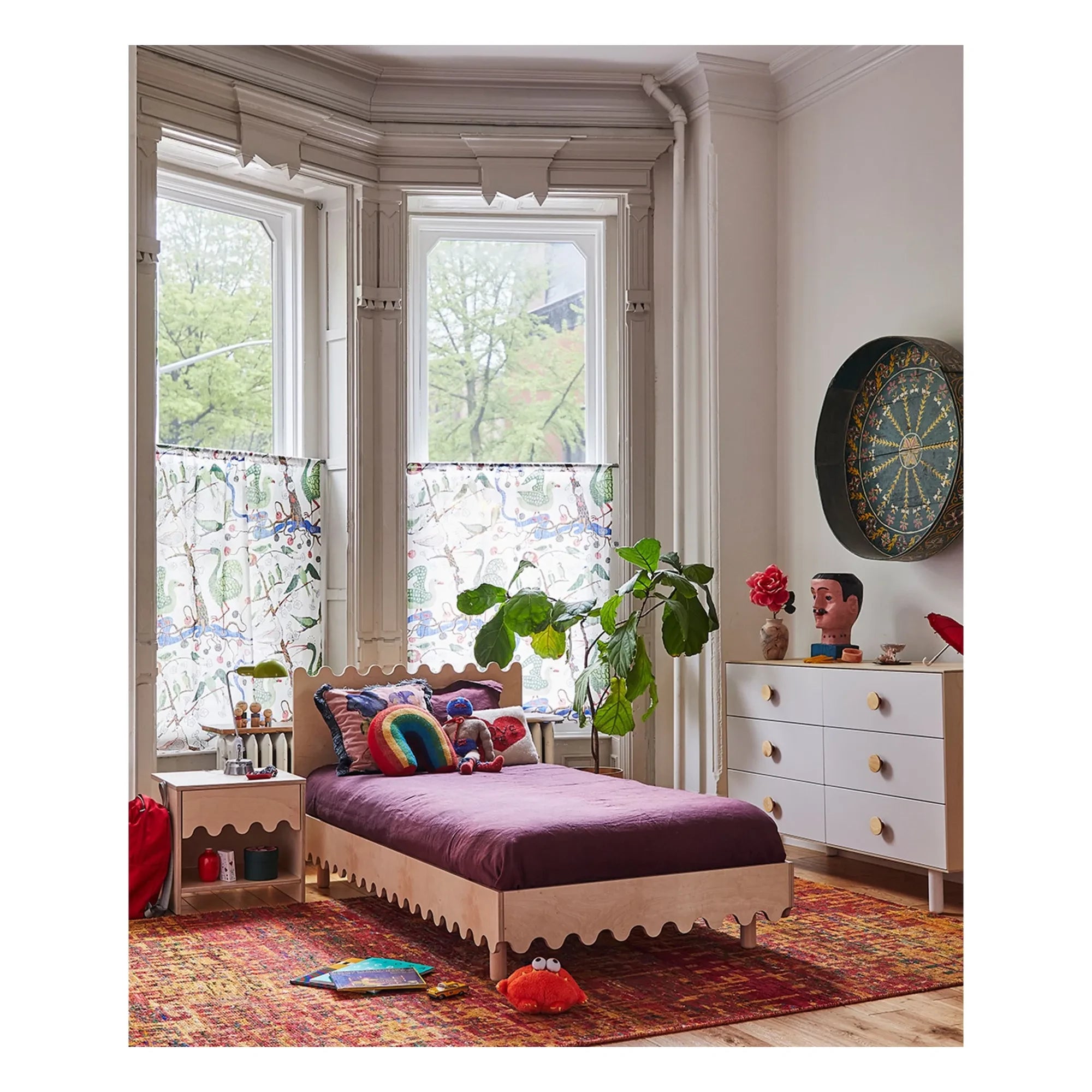 Oeuf NYC - Moss Bed | Beige