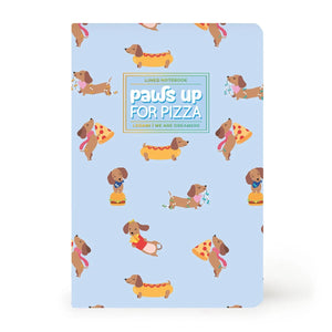 Legami - Resimli Sert Kapaklı Çizgili A6 Defter - Köpek