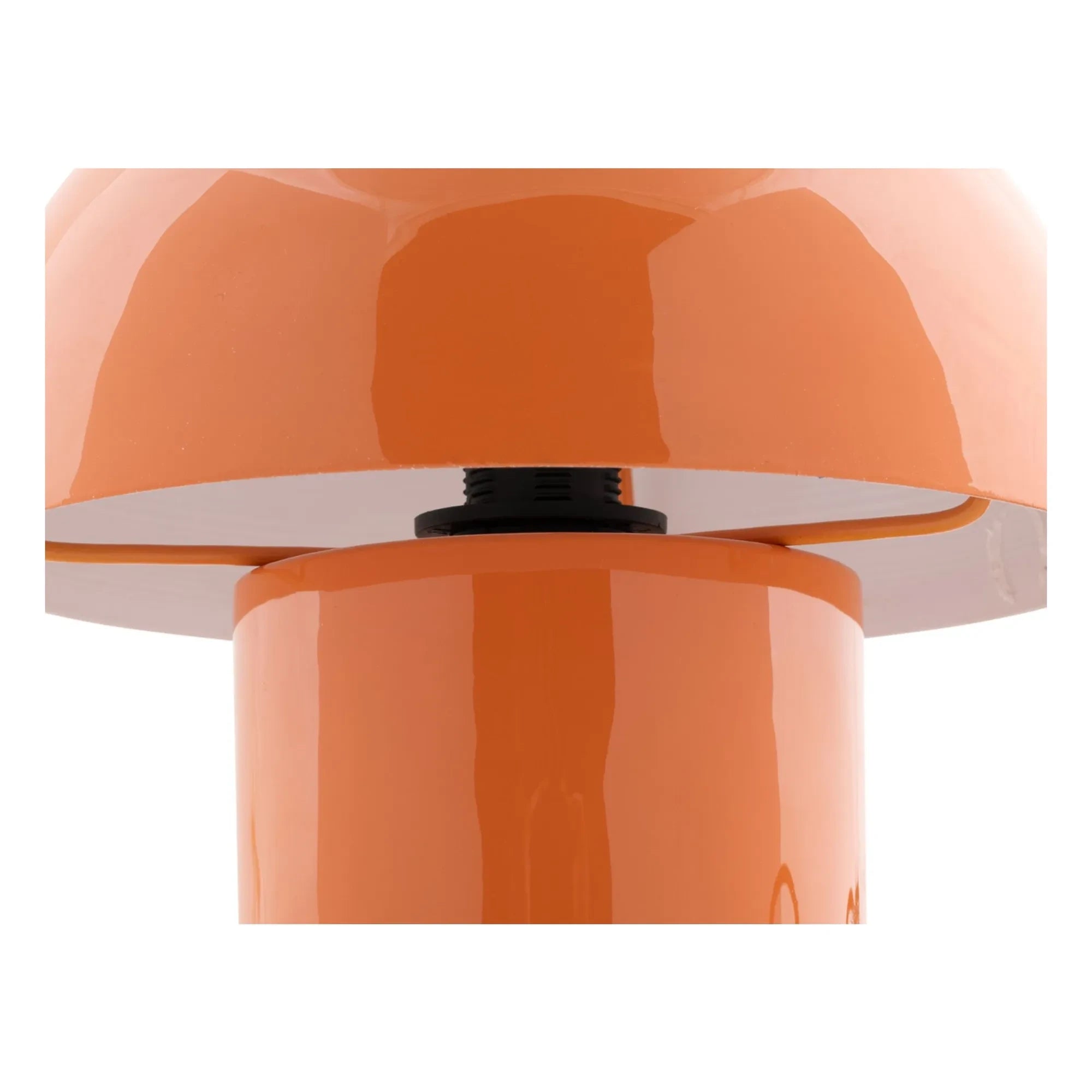 Present Time - Mini Chubby Mushroom Table Lamp | Orange
