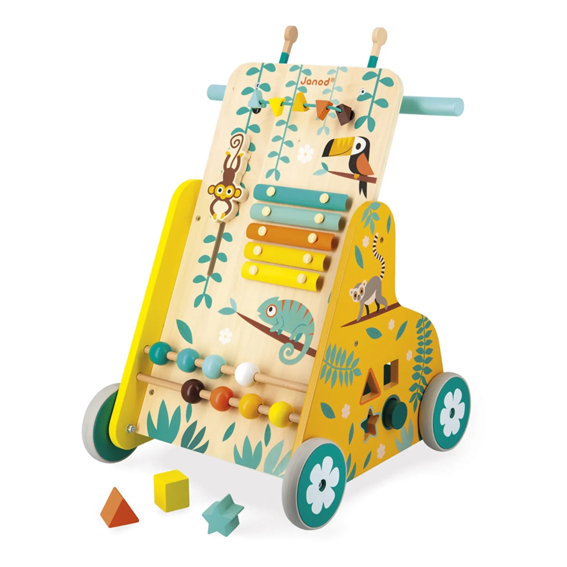 Janod - Multi-Activity Tropical Card