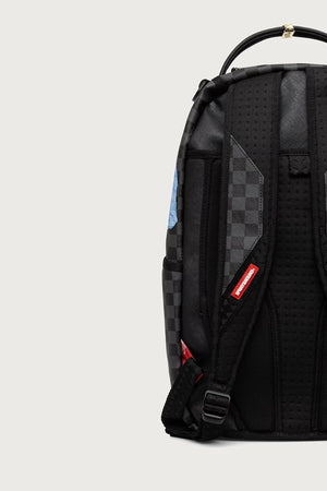 Sprayground - Siyah Suni Deri Sırt Çantası 910B8498NSZ