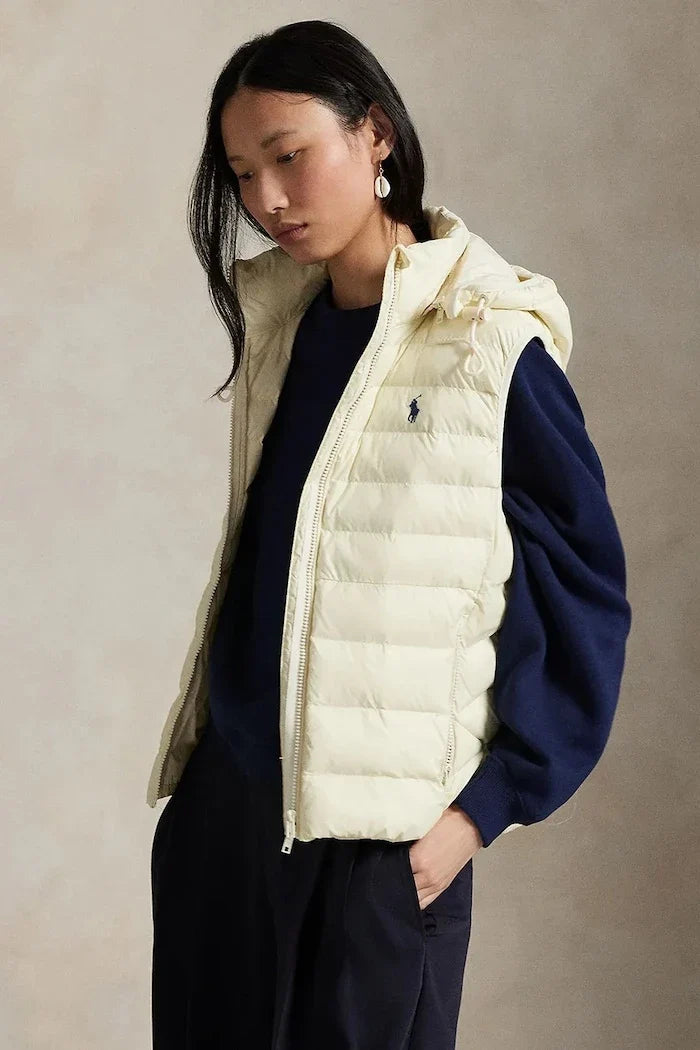 Polo Ralph Lauren kapüşonlu kadın yeleği