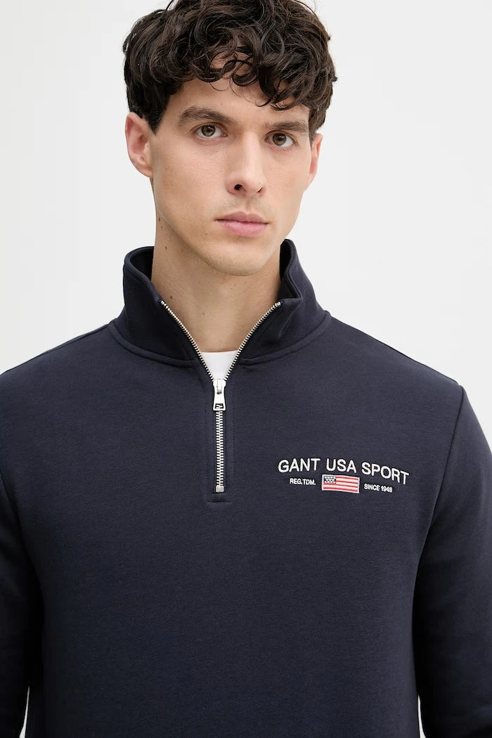 Gant düz erkek sweatshirt