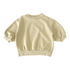 Longlivethequeen - Boxed Sweatshirt | Pale Yellow