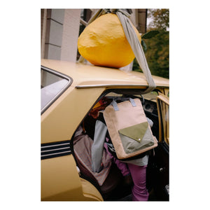 Sticky Lemon - Large Envelope Backpack | Beige