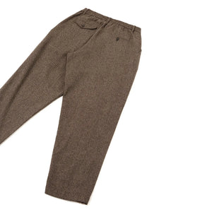 Universal Works - Pileli Yün Pantolon | Taupe Kahverengi