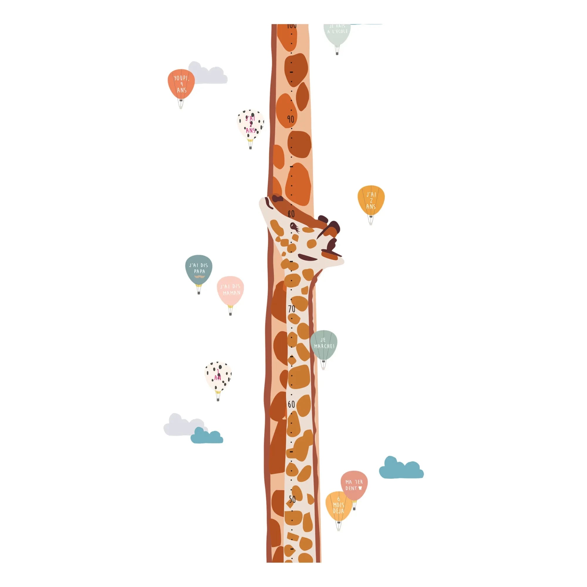 MIMI'lou - Safari Boy Growth Chart - FR