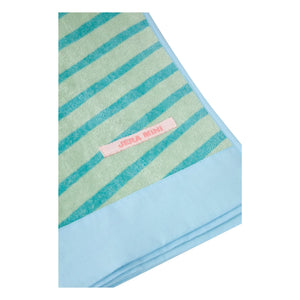 Jera Mini - Striped Beach Towel | Green