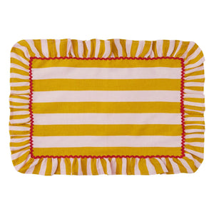 Bitossi - Striped American Table Runner | Mustard