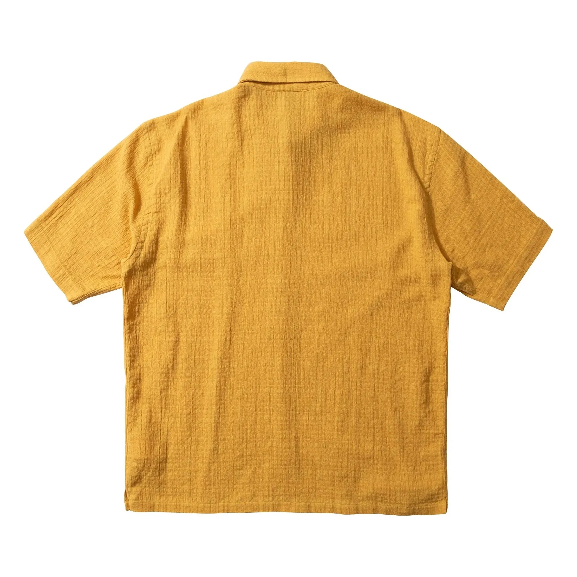 Edmmond Studios - Mustard Straw Land Short Sleeve Shirt