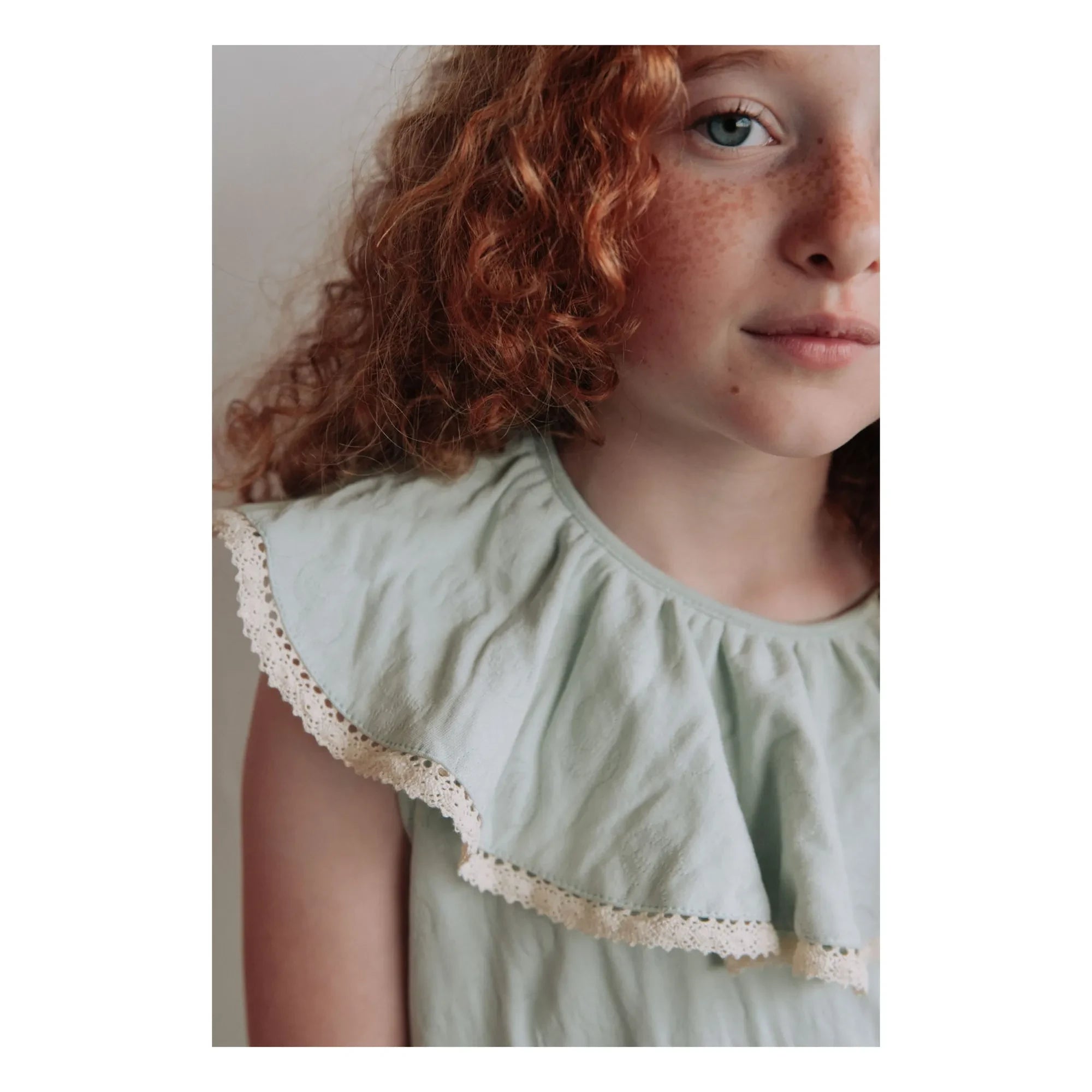 Risu Risu - Aline Organic Cotton Nightgown | Almond Green