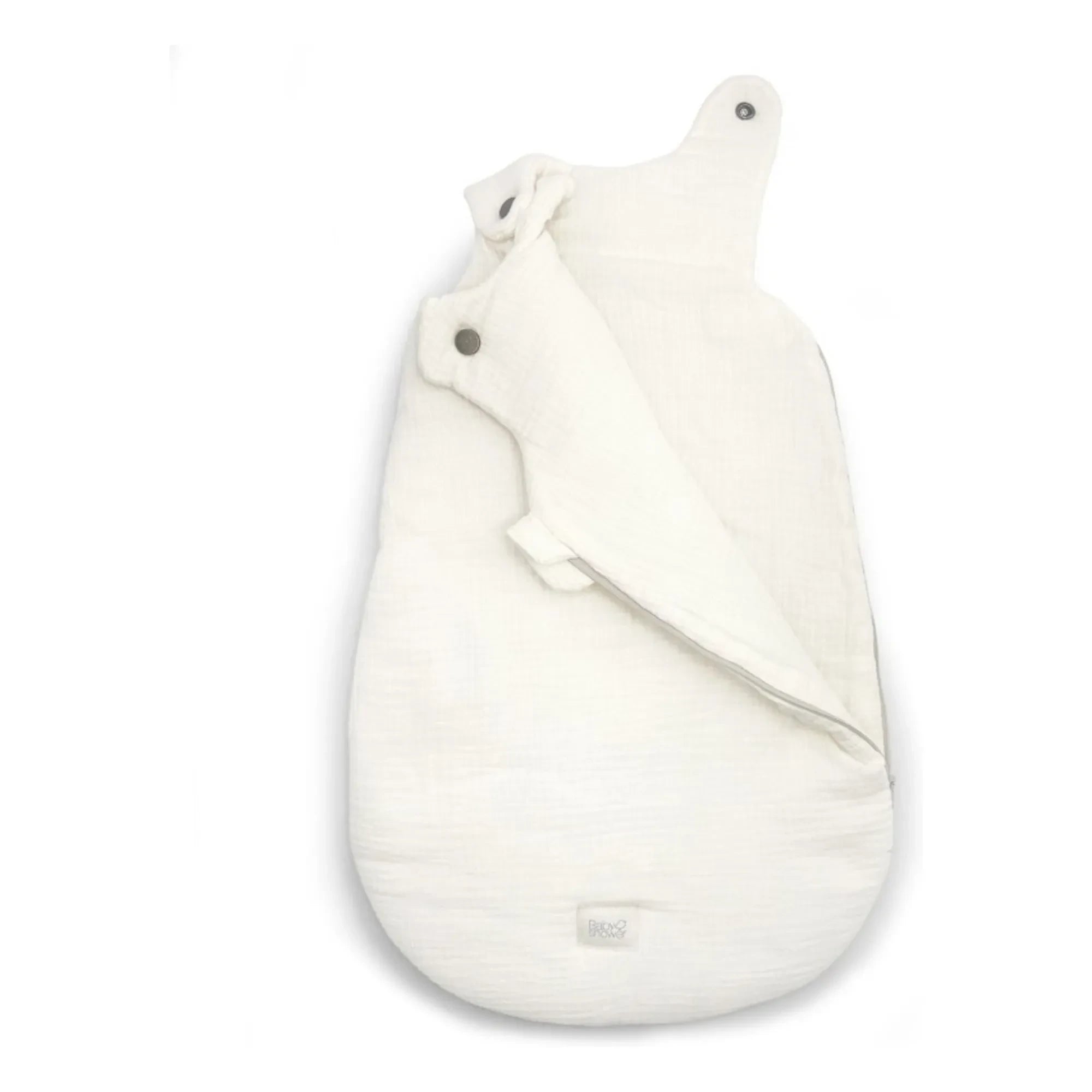 Babyshower - Cotton Gauze Baby Sleep Suit | Cream