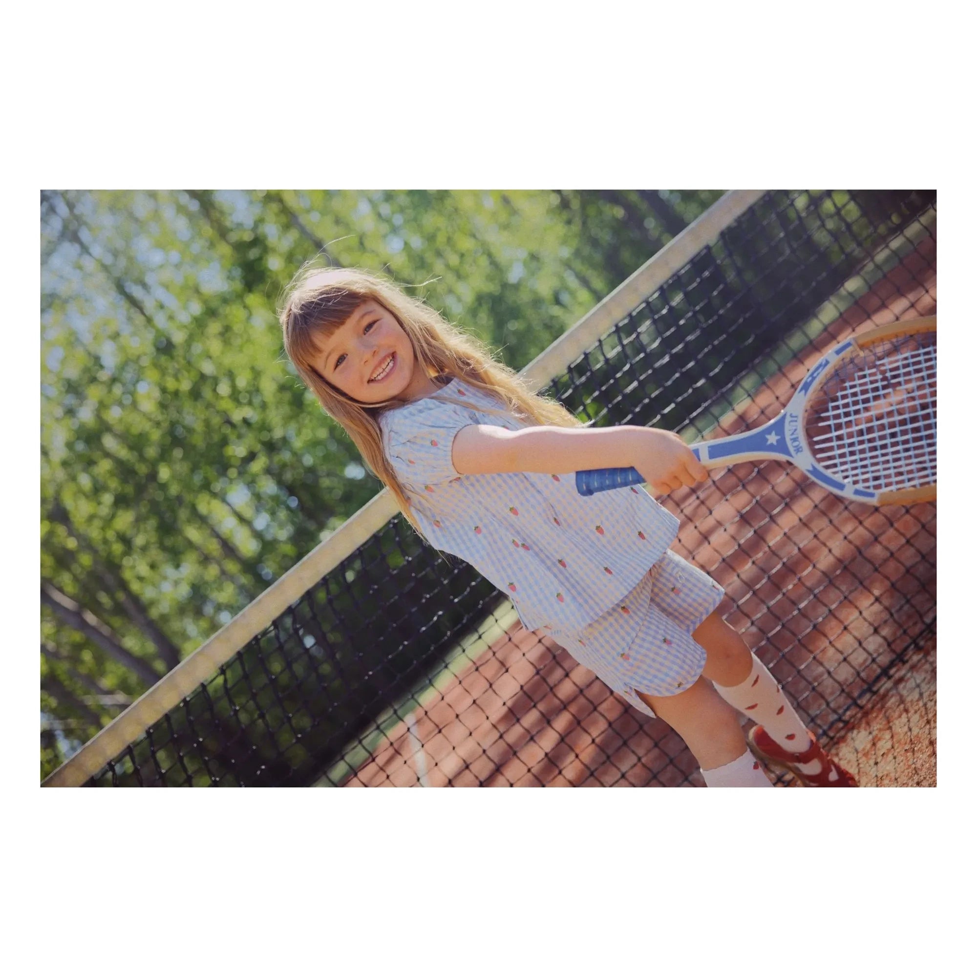 Flöss - Millie Vichy Shorts | Light Blue