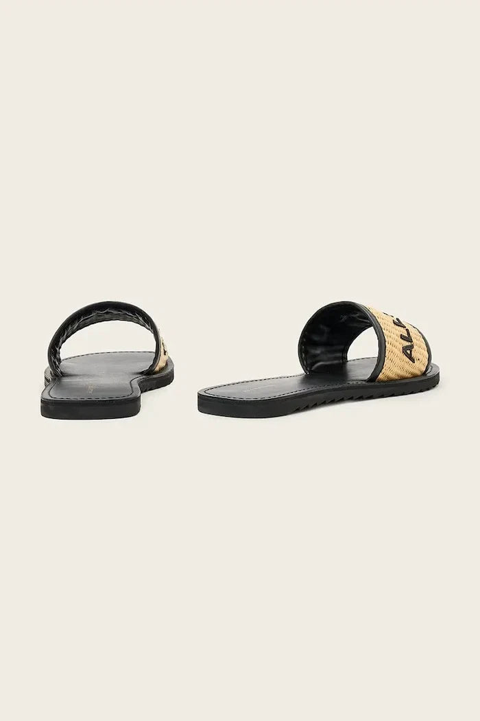 AllSaints Kadın Deri Sandalet Hoxton Slider