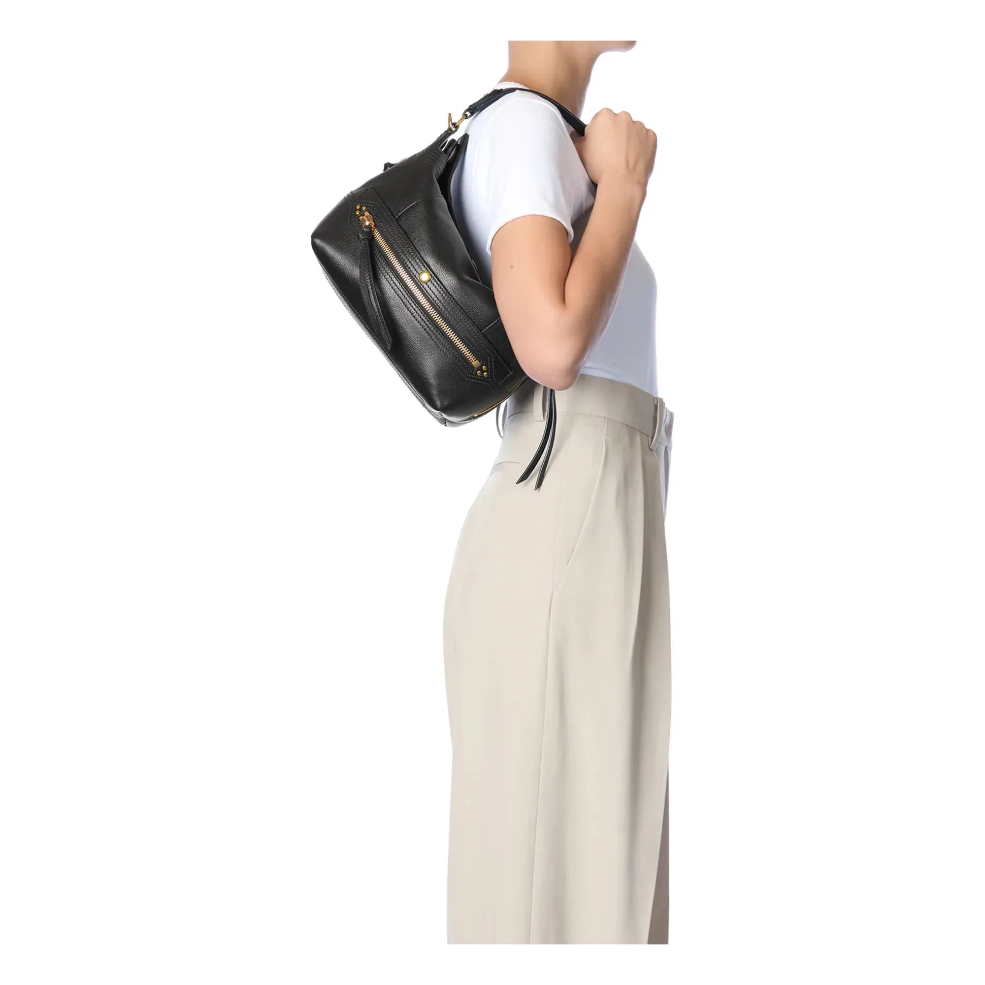 Jérôme Dreyfuss - Lucky Hobo Buffalo Bag | Black