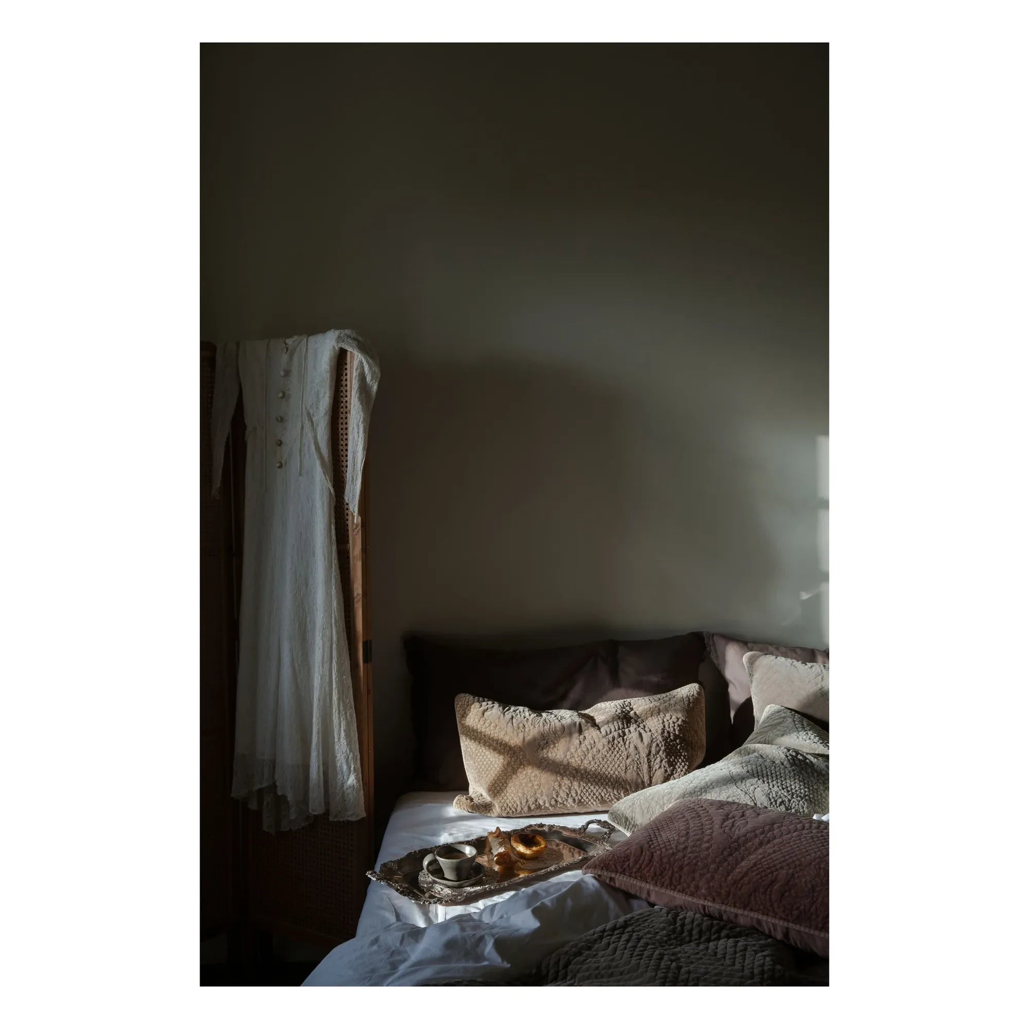 Olsson & Jensen - Sara Velvet Pillow Cover | Powder