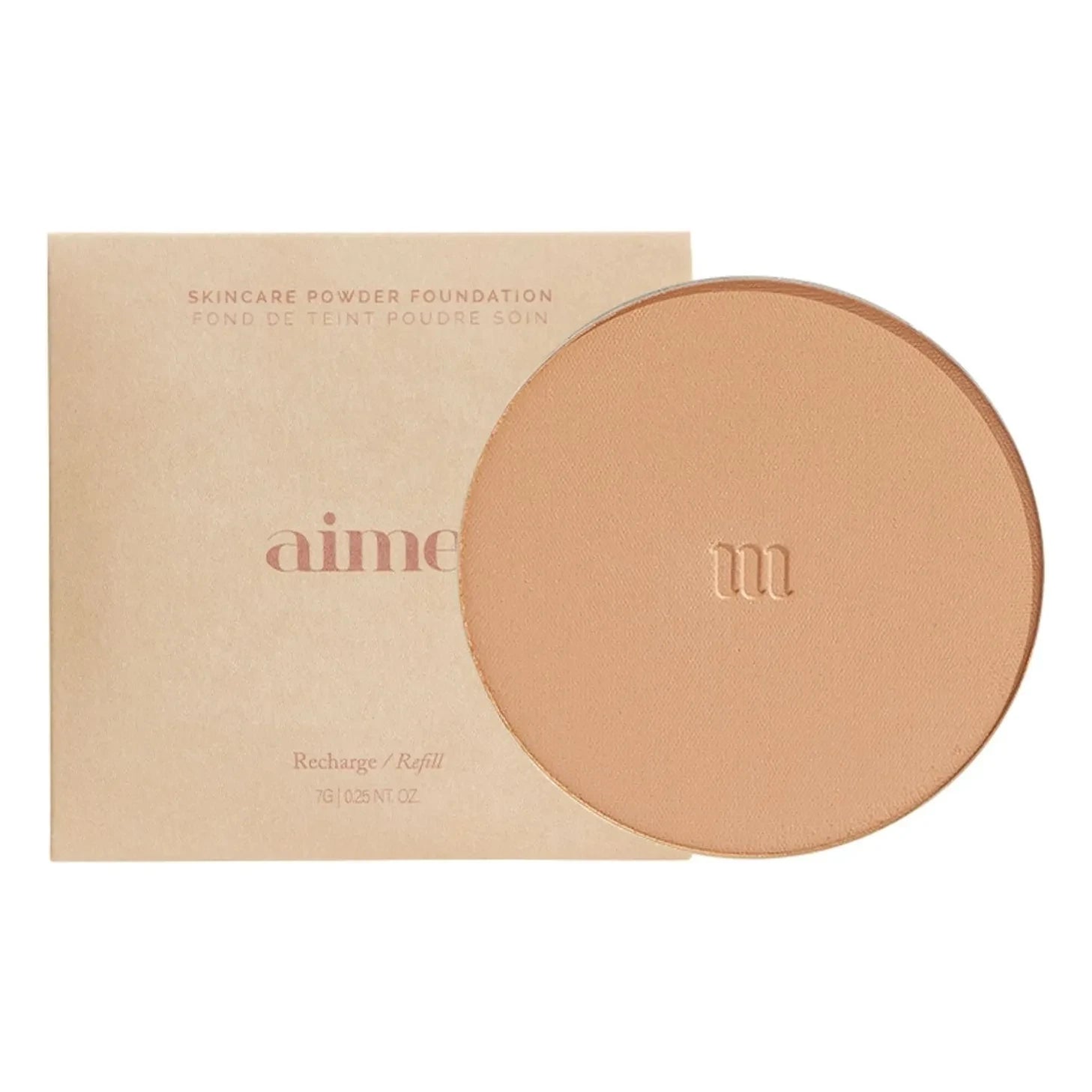 AIME - Le Fond de Teint Poudre SPF+30 Yedek Dolum - 7g | Tan