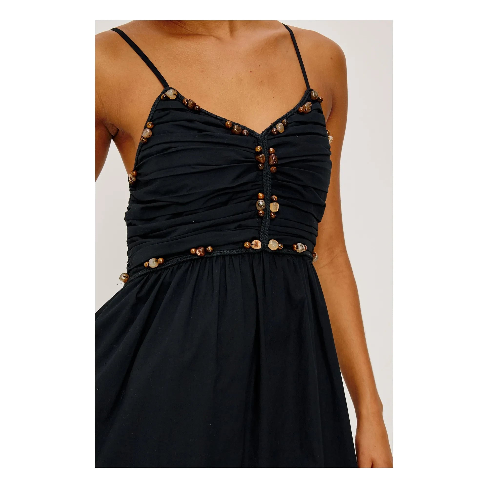 Rails - Ivana Cotton Poplin Dress | Black