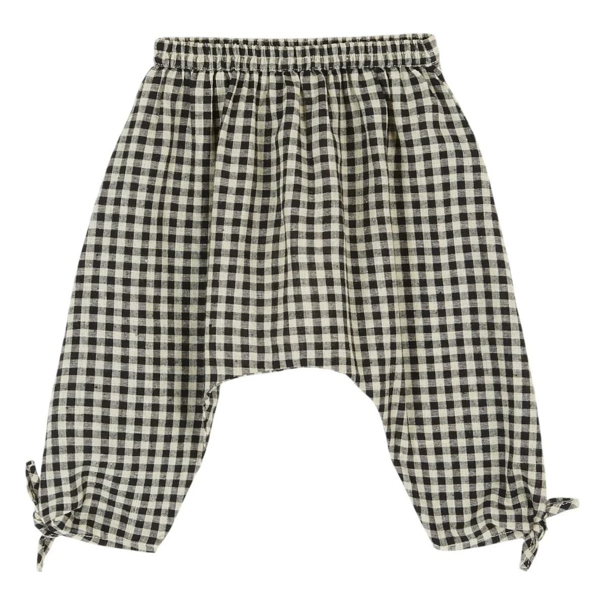 Emile et Ida - Vichy Sarouel Pants | Black