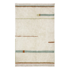 Lorena Canals - Lanes Rug | Gray blue