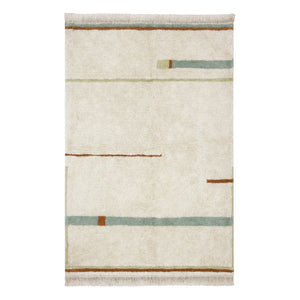 Lorena Canals - Lanes Rug | Gray blue