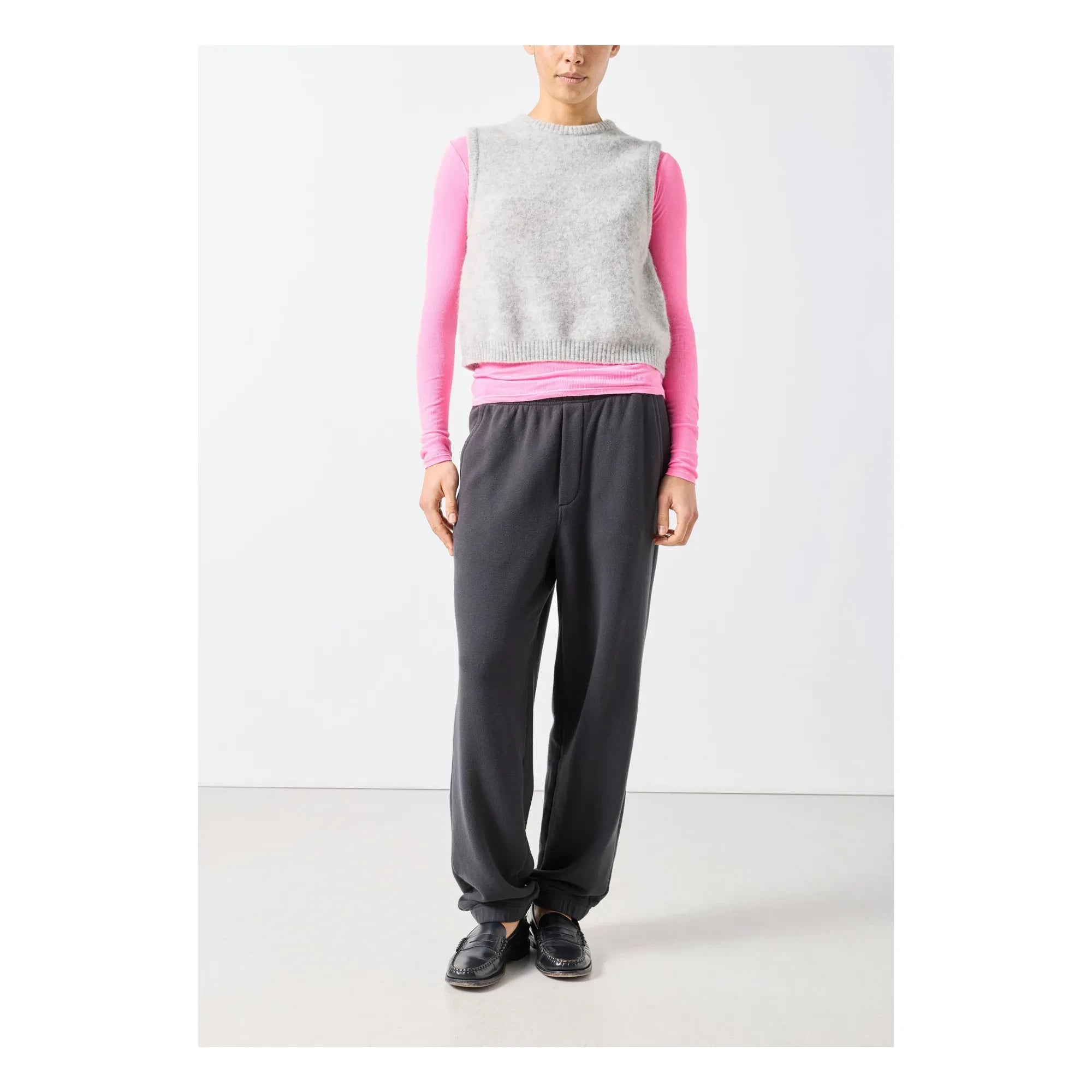 American Vintage - Vitow Wool Sleeveless Sweater | Light Gray