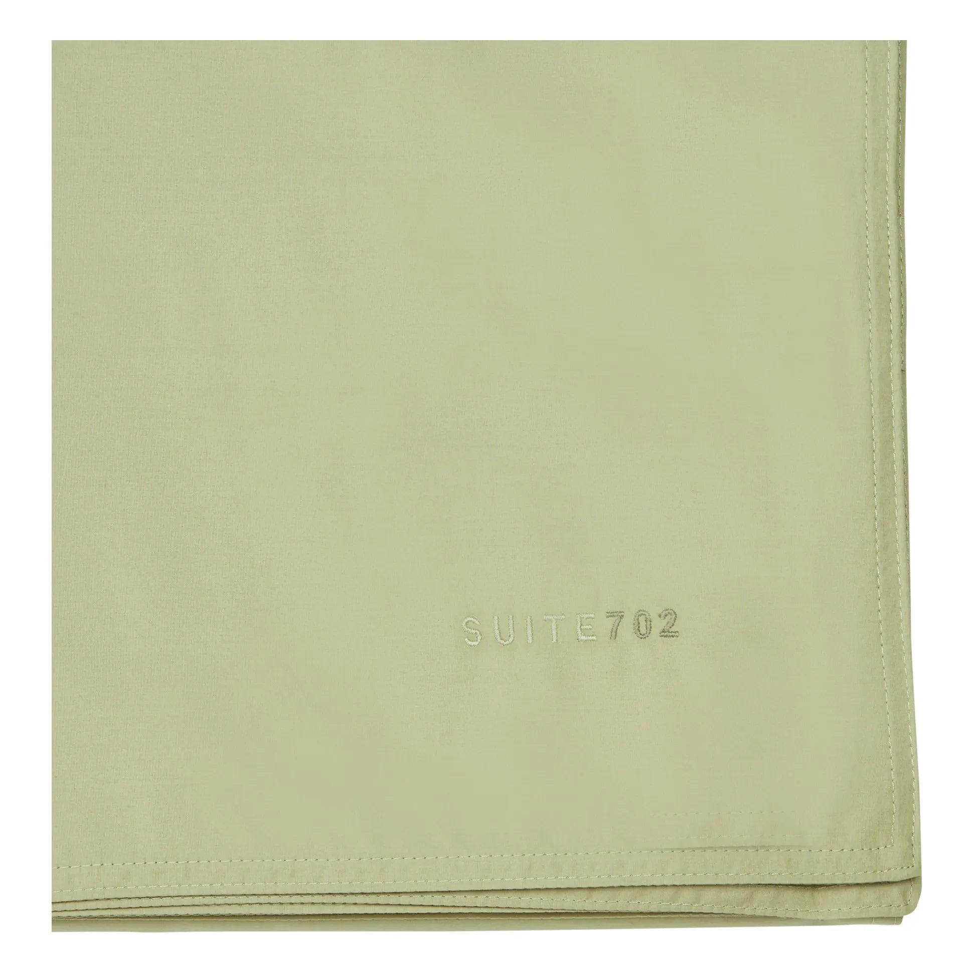 Suite 702 - Organik Percale Nevresim Kılıfı | Antep Fıstığı Yeşili