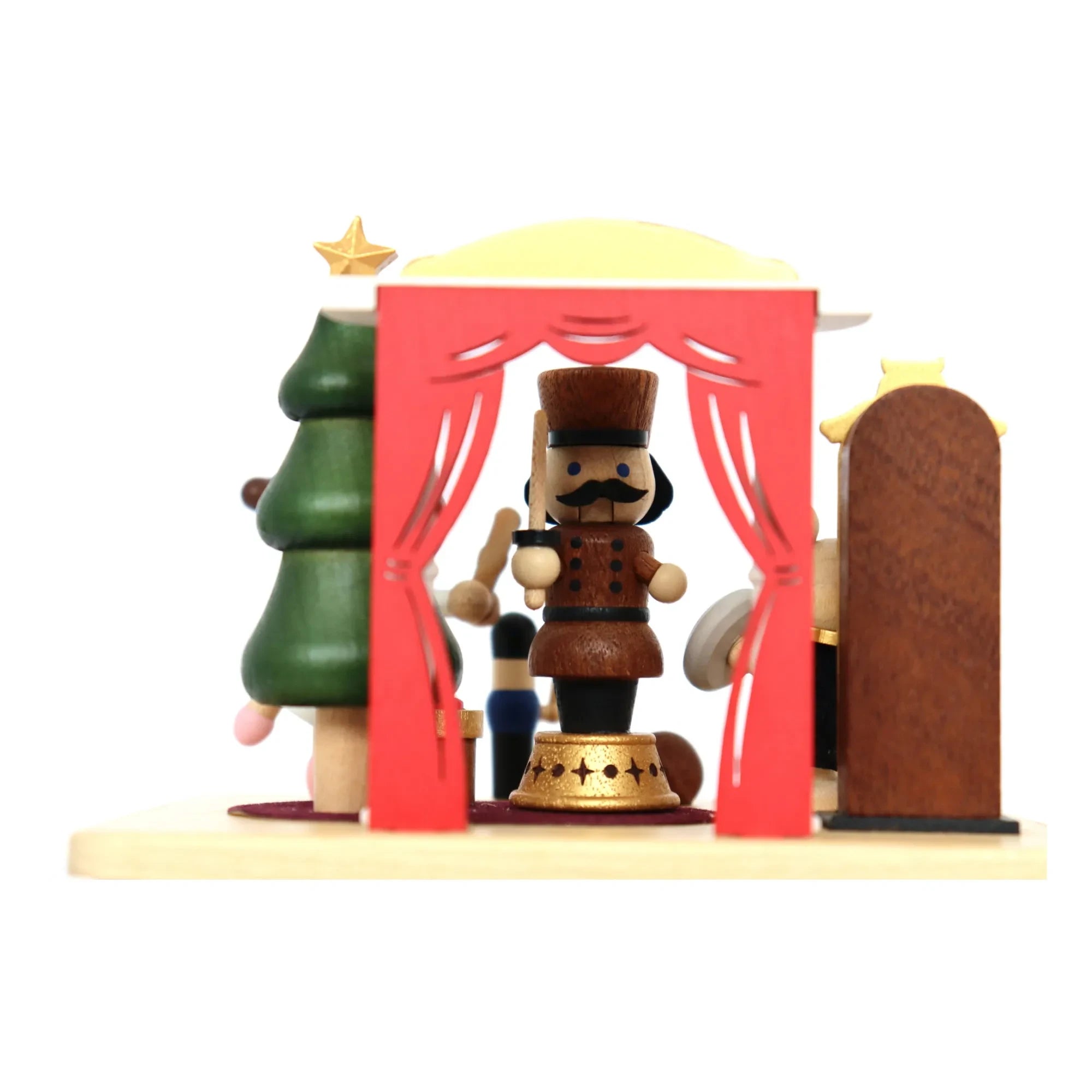 Wooderful Life - Wooden Nutcracker Music Box
