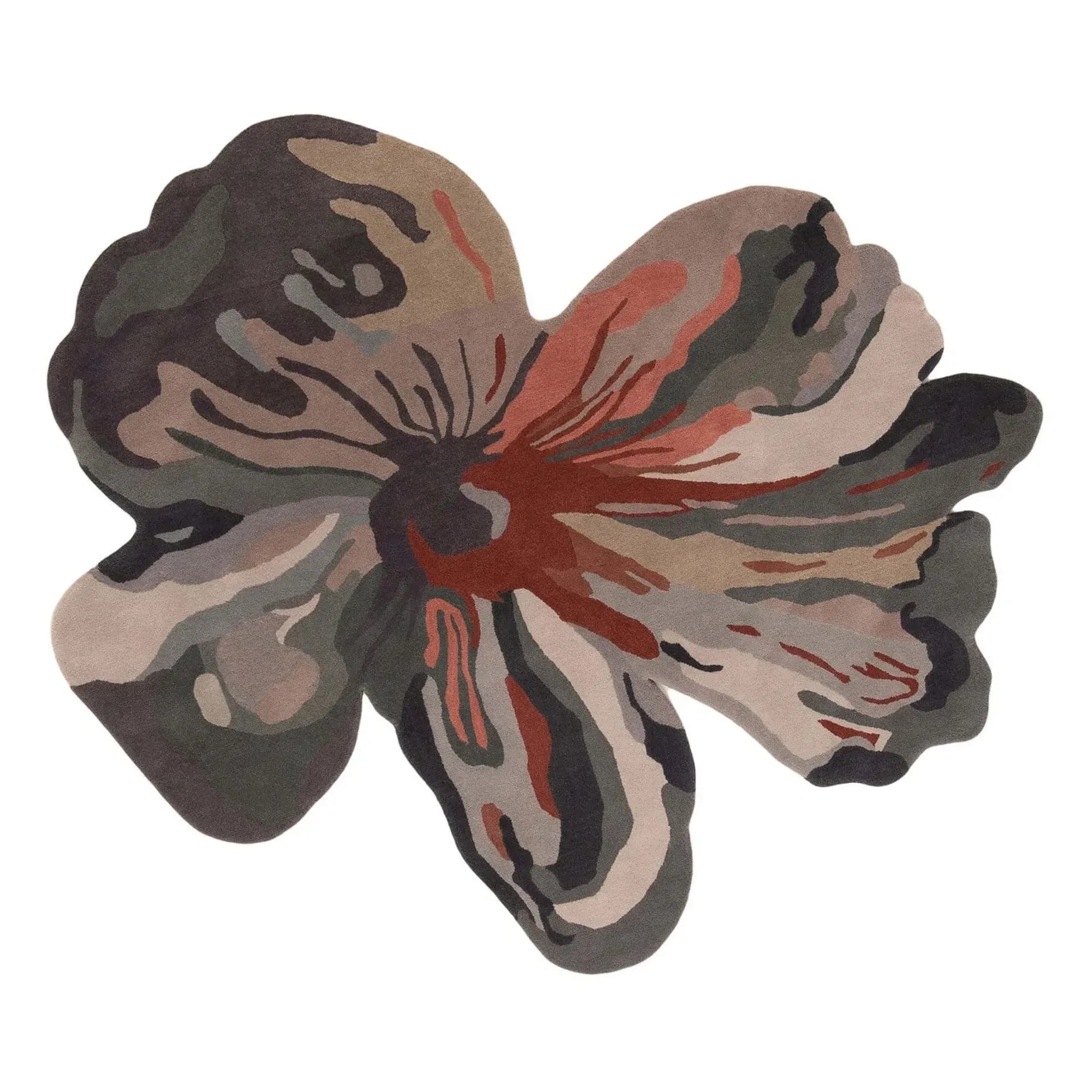 Nanimarquina - Carpet Flora Bloom 4 | Gray