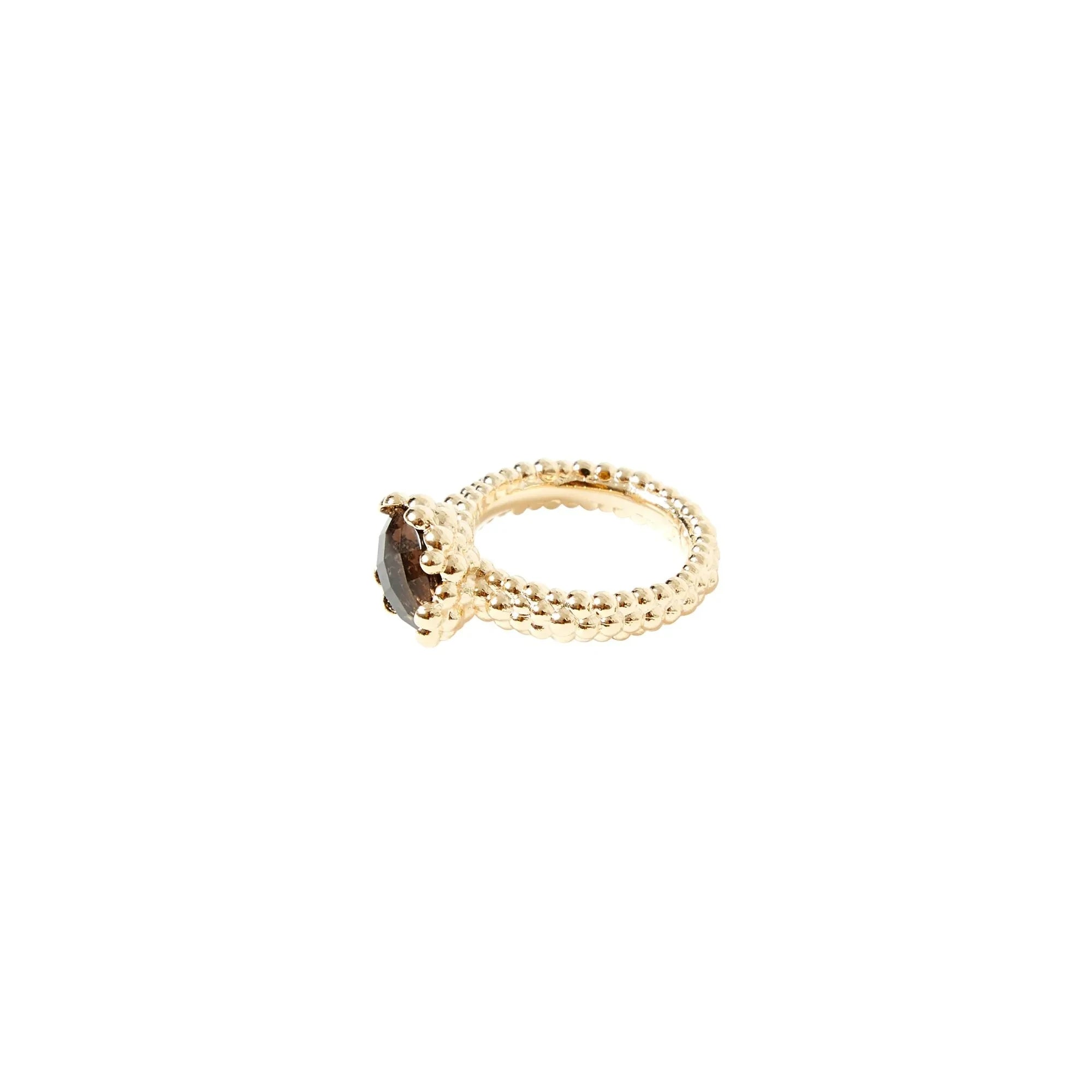Bonanza Paris - Latina Smoky Quartz Ring | Gold