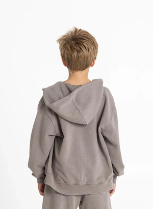 Finger in the Nose - Harlan Run Club Organic Cotton Sweatshirt | Gray