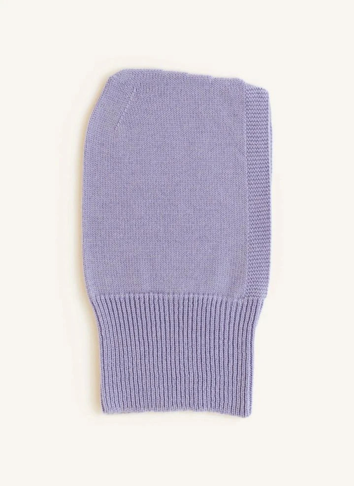 Hvid - Eddy Merino Wool Balaclava | Lilac