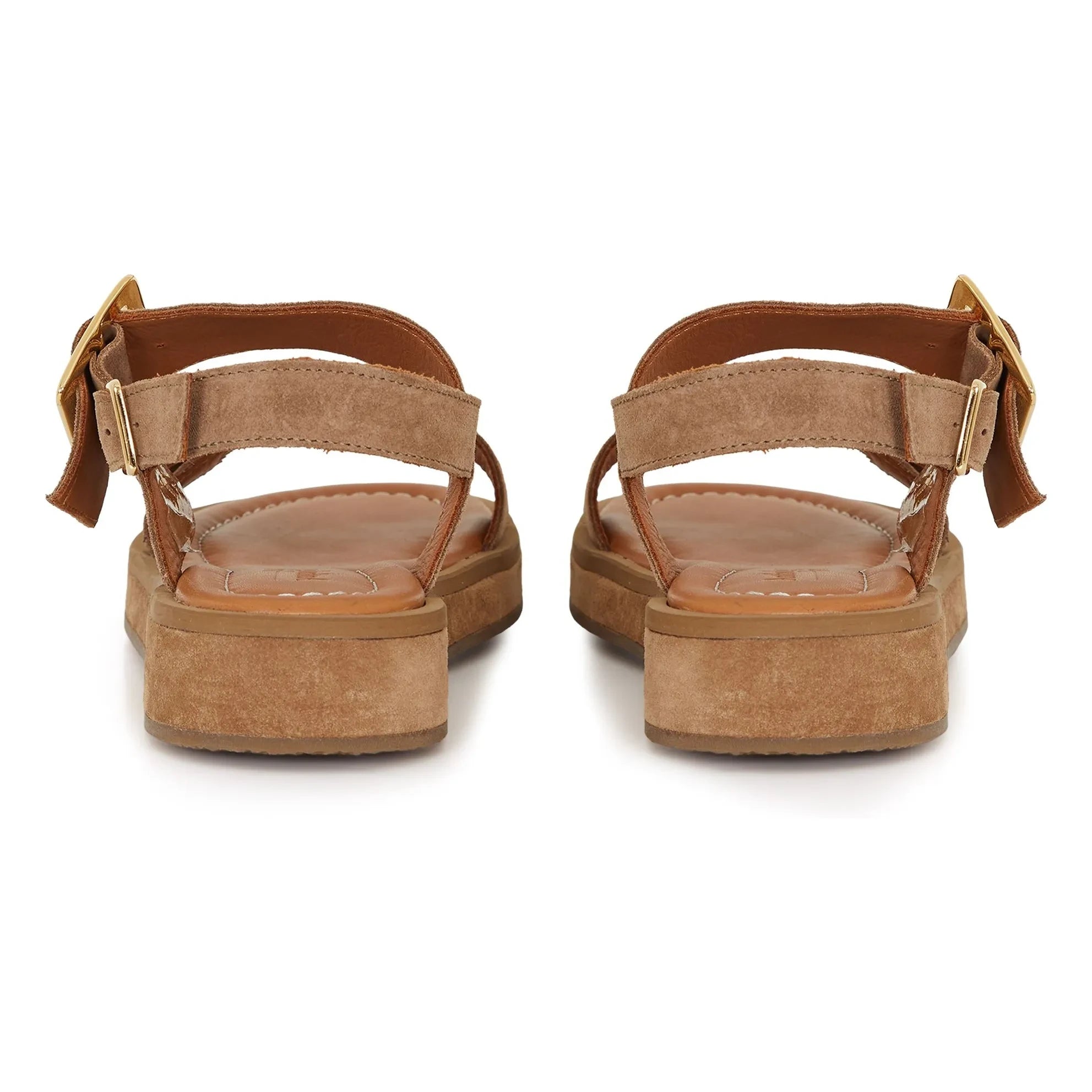 Anthology Paris - Ottawa Suede Sandal | Natural