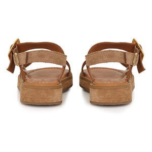Anthology Paris - Ottawa Suede Sandal | Natural